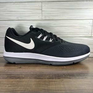 Nike Zoom WinFlo 4 Men’s Black White Shoes - Men’s Size 13